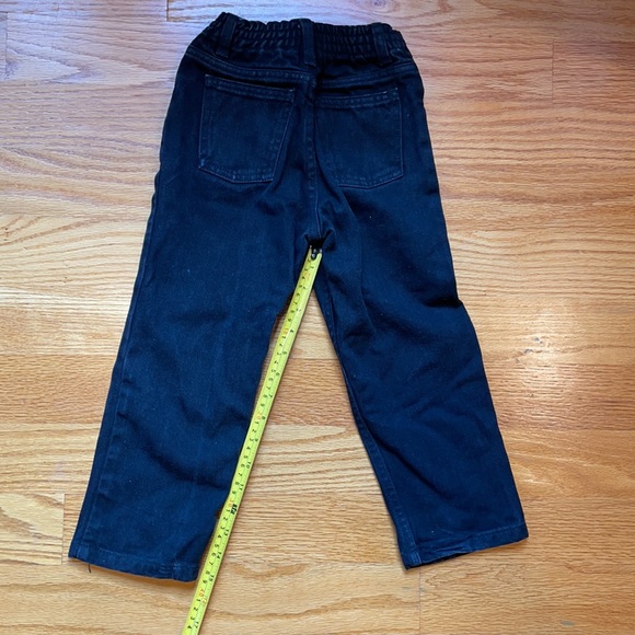 NEW LEGENDS Jeans boys 4T Elastic Black Denim - Picture 3 of 4